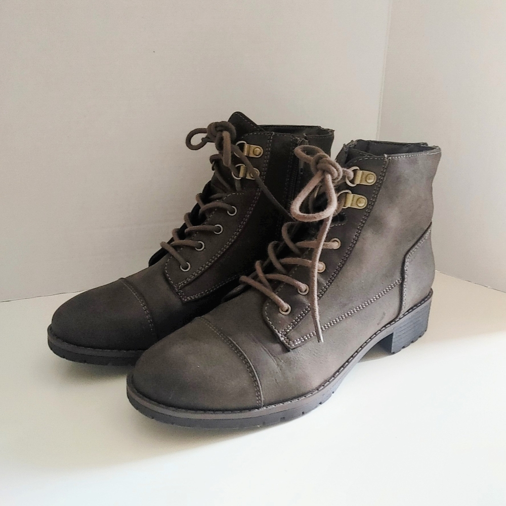 Womens Denver Hayes Dark Brown Ankle Boots | Size 8.5